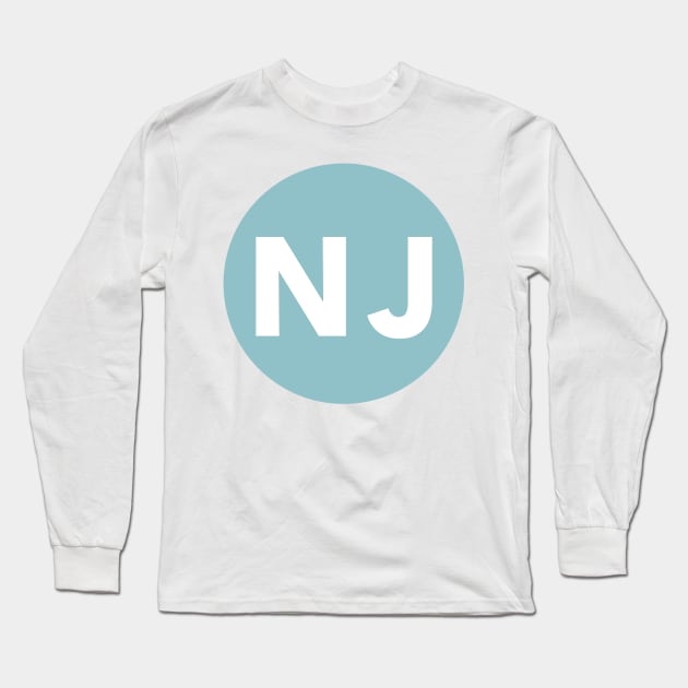 NEW JERSEY Long Sleeve T-Shirt by weloveart